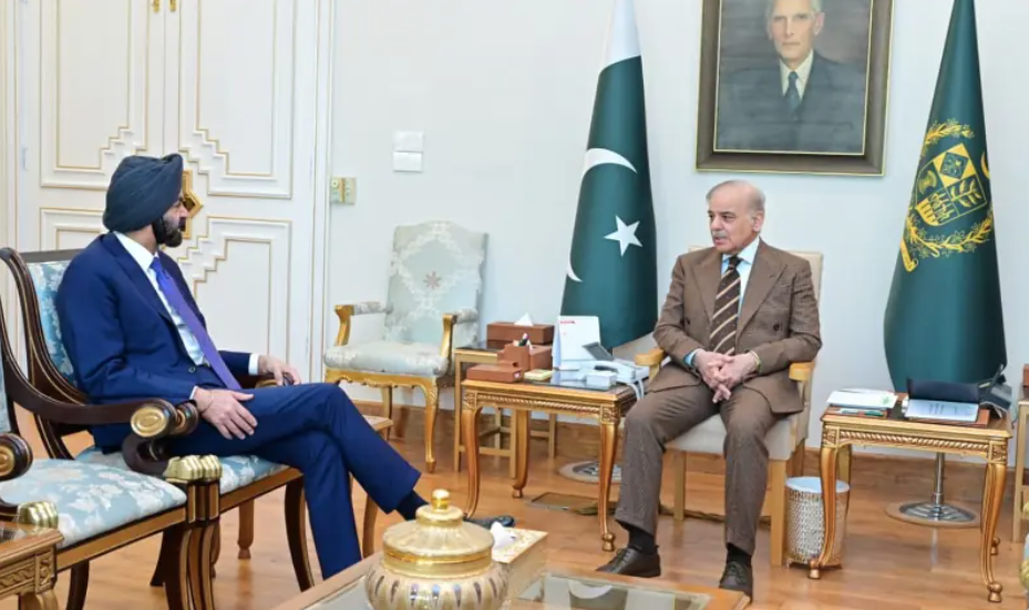 World Bank President Ajay Banga Meets PM Shehbaz, Reaffirms Support for Pakistan’s Reforms