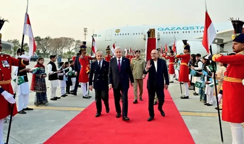Kazakh President Tokayev Arrives in Islamabad on Two-Day Official Visit