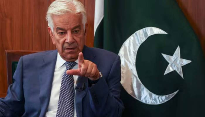 Khawaja Asif Accuses India, Afghanistan of Backing