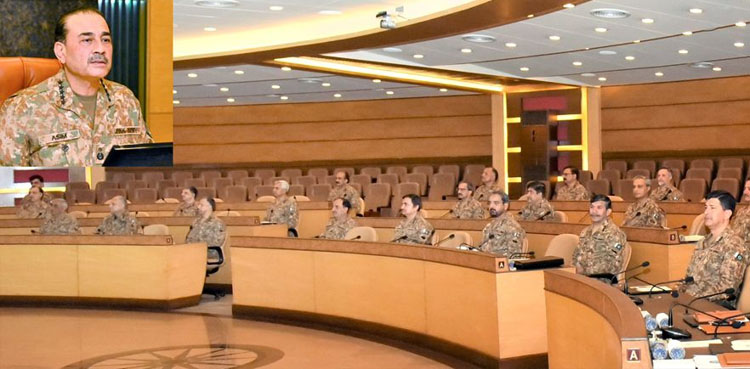 275th Corps Commanders’ Conference: Pakistan Army Stresses Restraint, Regional Stability