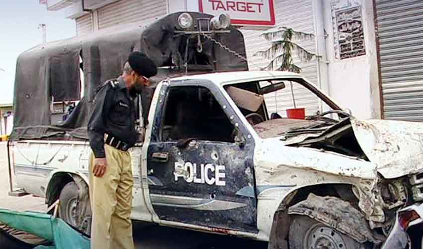 Deadly Market Blast: 7 Killed as Explosion Targets Police Vehicle in Lakki Marwat
