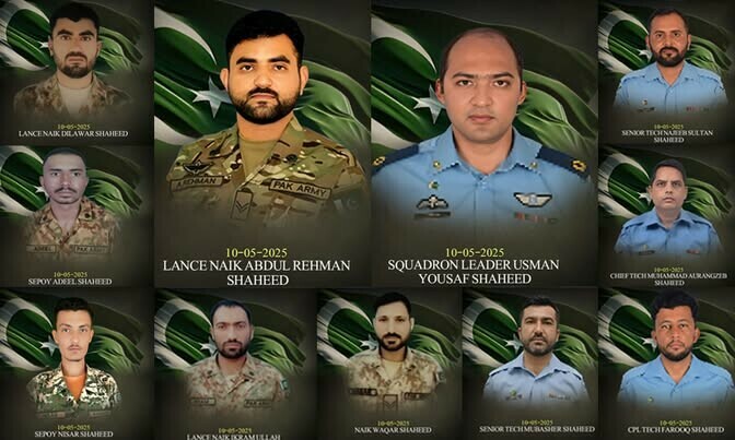 11 Soldiers Martyred, 40 Civilians Killed in India-Pakistan Clash