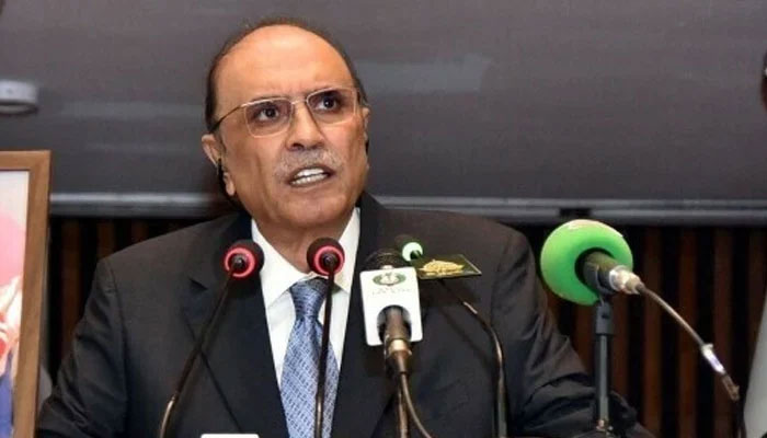 President Zardari Condemns Afghan Taliban Drone At
