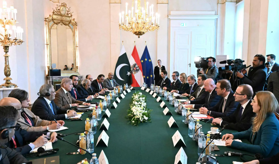Pakistan, Austria Pledge Stronger Bilateral Ties During PM Shehbaz Visit
