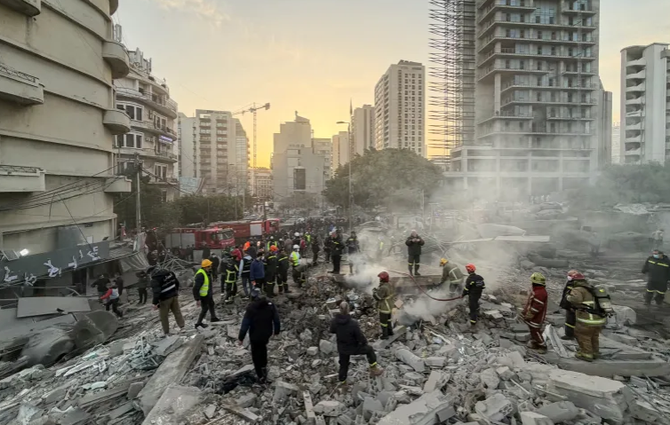 Israel Launches Intense Strikes Across Lebanon, Central Beirut Hit, Over 20 Killed