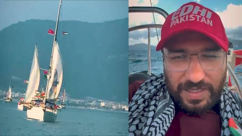 Gaza Aid Mission Intercepted: Human Rights Activists, Including Edhi Foundation’s Saad Edhi, Detained by International Forces