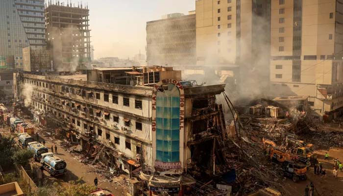 Gul Plaza Fire: 30 More Bodies Recovered, Death Toll Rises to 61