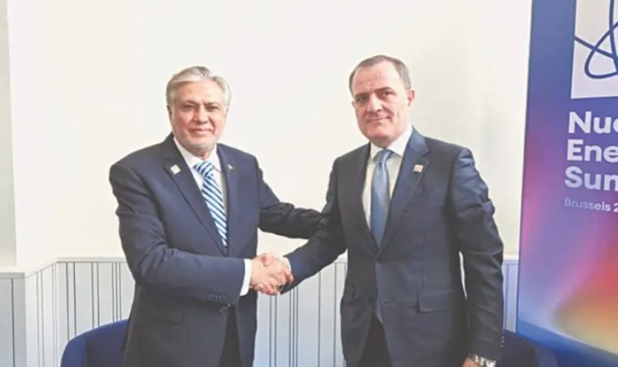 Dar, Azerbaijan FM Discuss Board of Peace and Gaza Ceasefire Efforts