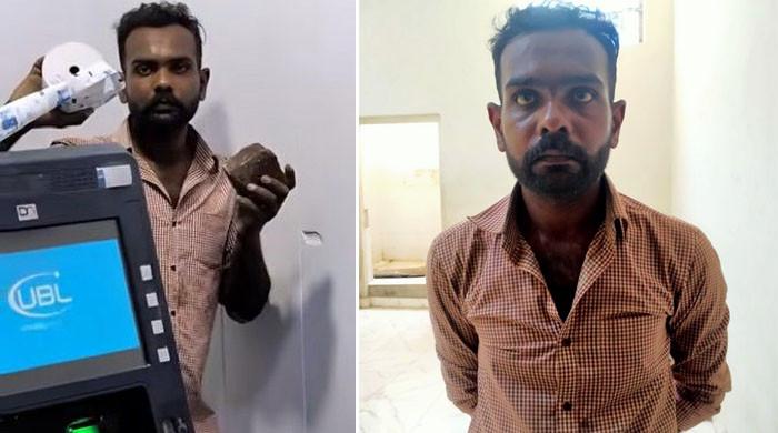Karachi police arrest suspect for attempting ATM theft in Gulbahar
